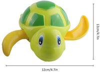 Dmeixs Baby Bath Toy Wind Up Bath Toys Turtle Bathtub Toys for Toddlers Floating Toys Eco-Friendly Material 3 Pack