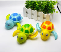 Dmeixs Baby Bath Toy Wind Up Bath Toys Turtle Bathtub Toys for Toddlers Floating Toys Eco-Friendly Material 3 Pack